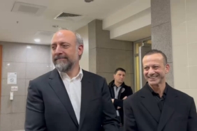İstanbul - Halit Ergenç ve Rıza Kocaoğlu adliyeye geldi-1