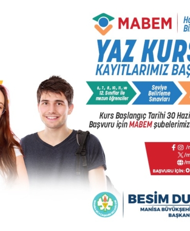 MABEM ve Online Dershane Yaz Kurslarına Başvurular Devam Ediyor (1)