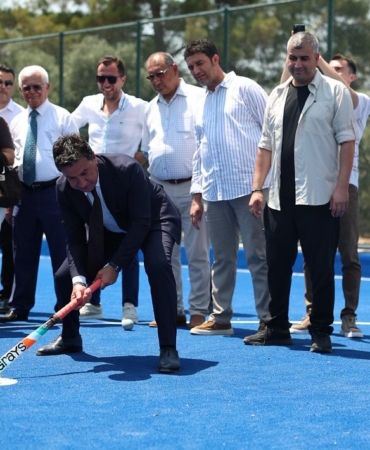 Yatağan’a Çim Hokeyi Sahası Açıldı (6)