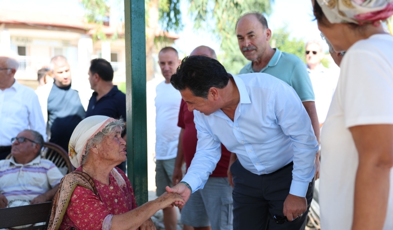 Başkan Aras Marmaris’te Vatandaşlarla Bir Araya Geldi (2)