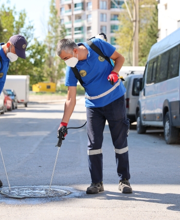 Buca’da haşere ve sineklere karşı 24 saat mücadele (2)
