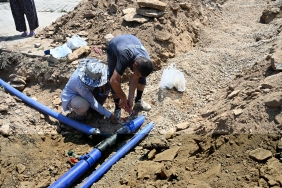 MASKİ, Salihli Kurttutan’da 40 Yıllık İçme Suyu Altyapısını Yeniliyor (4)