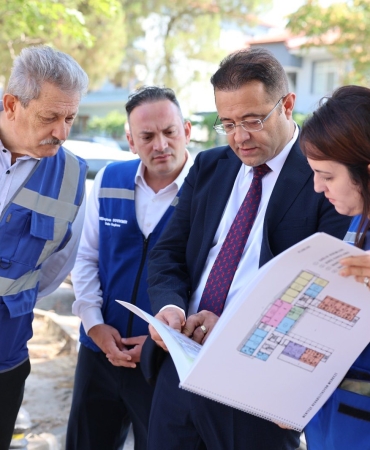 Menteşe’de Devam Eden Yatırımlar Yerinde İnceledi (1)