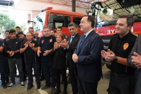 Başkan Dutlulu’dan İtfaiyecilere Anlamlı Ziyaret (12)