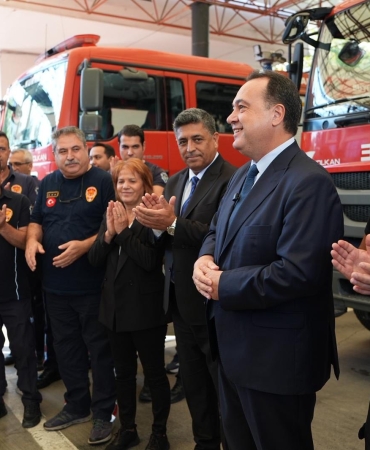 Başkan Dutlulu’dan İtfaiyecilere Anlamlı Ziyaret (12)