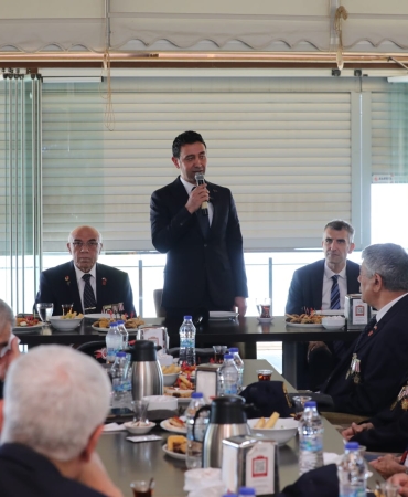 Başkan Önal, gazilerle bir araya geldi (5)