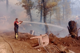 Büyükşehir İtfaiyesi Milas ve Köyceğiz’de Alevlerle Mücadelede (5)