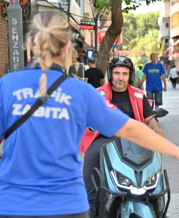 Büyükşehir’den Sevgi Yollarında Motosiklet Denetimi (5)