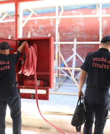 Büyükşehir’den Yangın Riskine Karşı Marinalarda Kapsamlı Denetim (7)