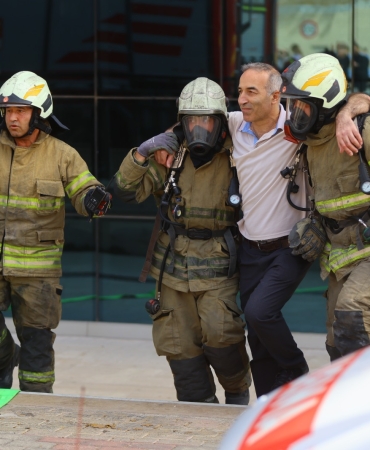 Karabağlar'da gerçeği aratmayan tatbikat (7)