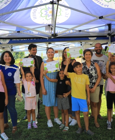 Muğla’da Minik Eller Hasat Sevinci Yaşadı (1)