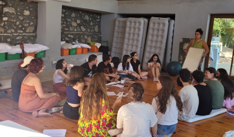“Taş, Ses, Beden Atölyesi” Muğla’da Gerçekleştirildi (3)