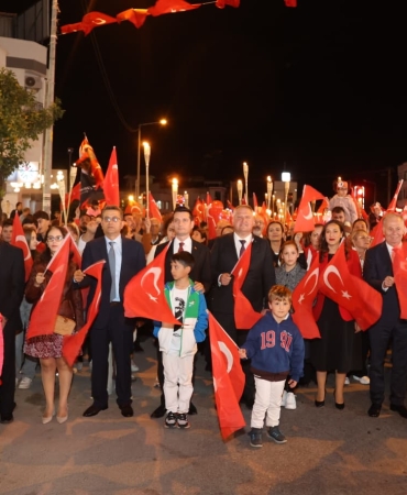 Bir Asırlık Gurur Cumhuriyetimizin 102. Yılı Urla'da Coşkuyla Kutlandı (7)