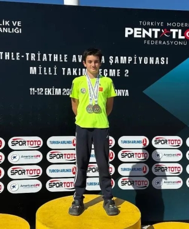 Büyükşehir Sporcusu Batur Genç’ten İki Günde İki Türkiye Şampiyonluğu (1)