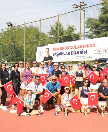 Dalaman’da Cumhuriyet Coşkusu Tenis ile Kutlandı (1)