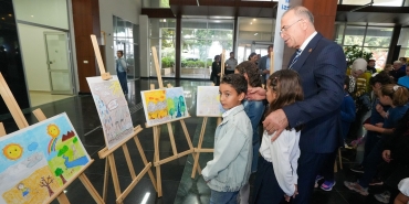 Gaziemirli çocuklar su krizine dikkat çekti (3)