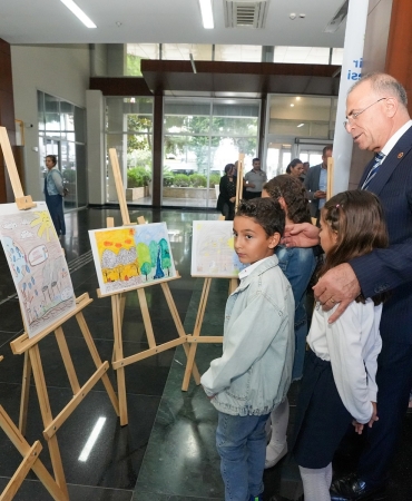 Gaziemirli çocuklar su krizine dikkat çekti (3)