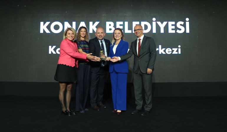 Konak’a gururlandıran iş birliği ödülü (1)