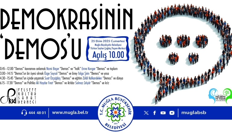 Muğla’da Demokrasiye Felsefi Dokunuş