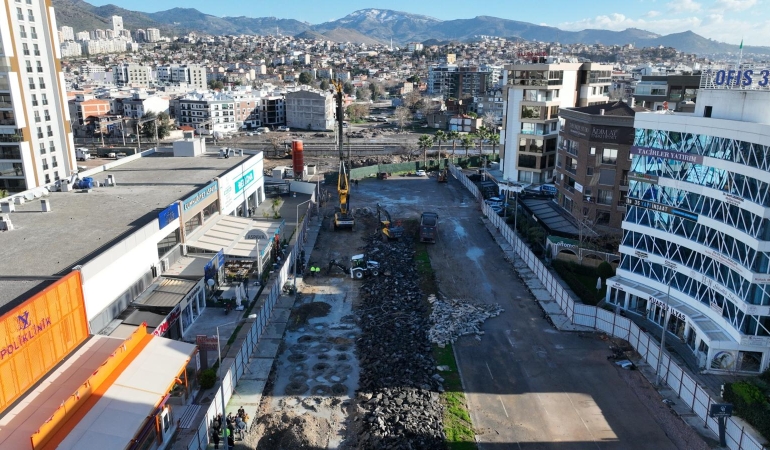Şemikler Taşıt Üst Geçidi’nin yapımına başlandı
