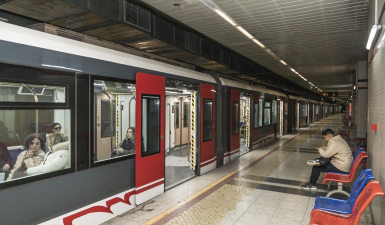 İzmir Metrosu’nda güvenli ulaşım için geçici sefer düzenlemesi
