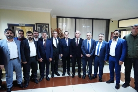 Başkan Dutlulu Pazarcılar Odası’na Müjdelerle Gitti (1)
