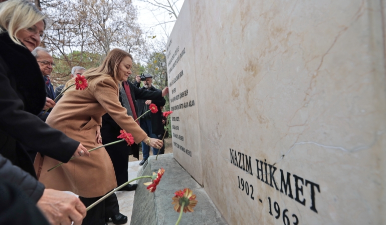 Başkan Mutlu Nazım Hikmet umudunu hiç yitirmemişti, biz de yitirmeyelim (7)