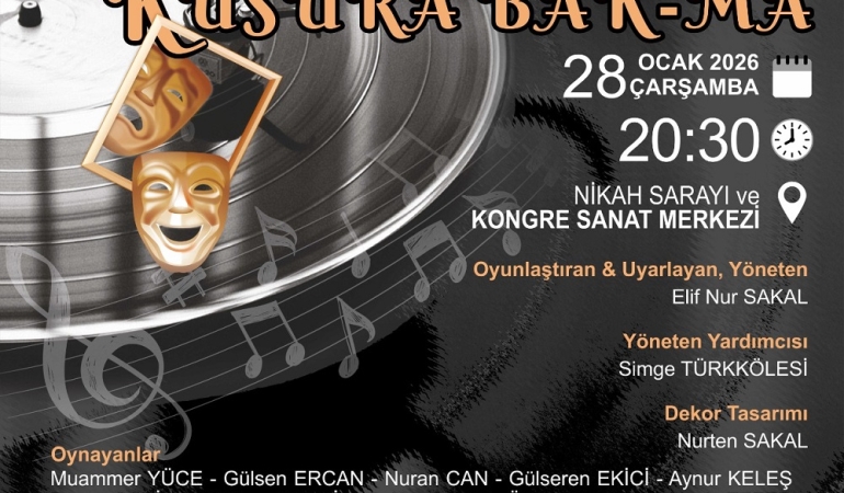 Menderes Belediyesi’nden Minik Serçe Müzikali