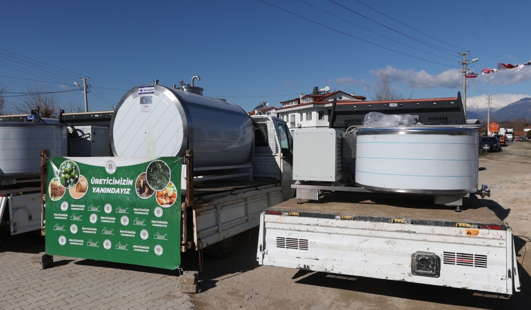 Muğla Büyükşehir’den sütü koruyan destek