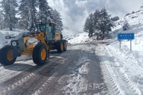 Muğla’da Karla Mücadele Aralıksız Devam Ediyor (3)