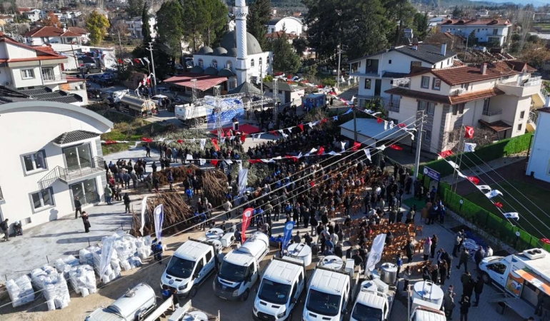 Muğla Büyükşehir’in yatırımları toplu açılışla hizmete girdi