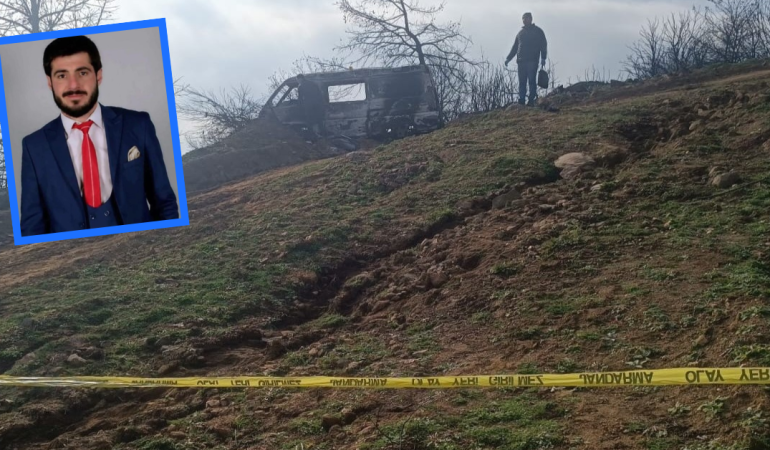 İzmir’de genç müteahhidin sır ölümü: Araçta yanmış hâlde bulundu