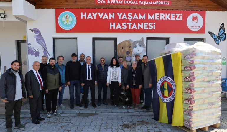 Fenerbahçeliler’den can dostlar için anlamlı bağış