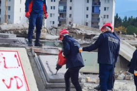 Bayraklı Belediyesi Arama Kurtarma Ekipleri AFAD Eğitimini Tamamladı (1)