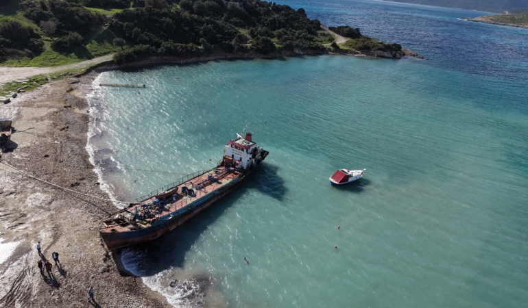 Demircili Koyu Tehdit Altında Kaçak Gemi Sökümüne Tepki Büyüyor (4)