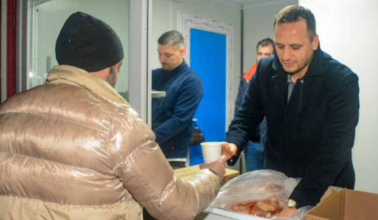 Bornova’da güne sıcak başlangıç