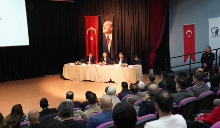 Afet Müdahale Planları Koordinasyon Toplantısı Seferihisar’da gerçekleştirildi