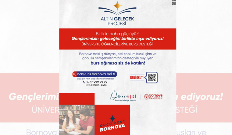 Bornova’dan Gençlere Altın Destek: