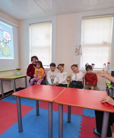 ‘Mutlu Çocuklar’a hayvan sevgisi eğitimi (6)