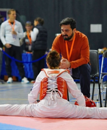 1 AGM Spor Kulübü Taekwondo Antrenörü Ziya Cönge, Milli Takım Görevinde