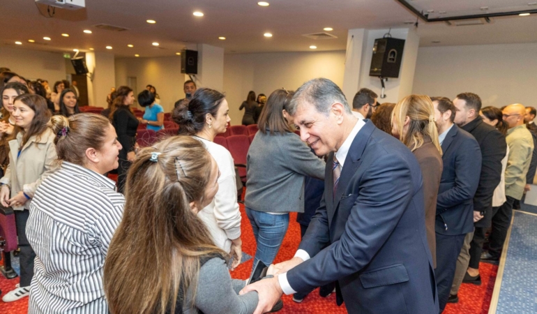 Bayram öncesi Tugay’dan personele moral ve vizyon mesajı