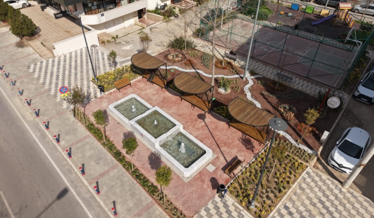 Atıl alanlar parka dönüşüyor