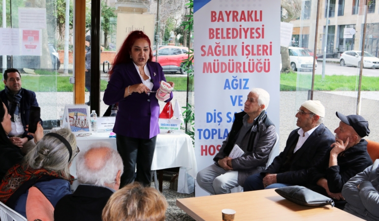 Bayraklı’da Bahar Evi’nde Ağız ve Diş Sağlığı Eğitimi
