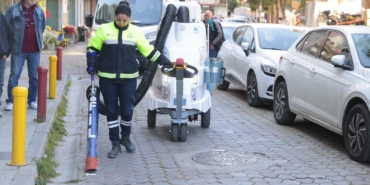Konak’tan temizliğe pratik çözüm Filler görev başında (3)