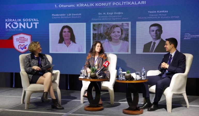 Özgür Özel, Kiralık Sosyal Konut Modeli Hanem Çeşme Temel Atma Töreni için Çeşme’ye geliyor