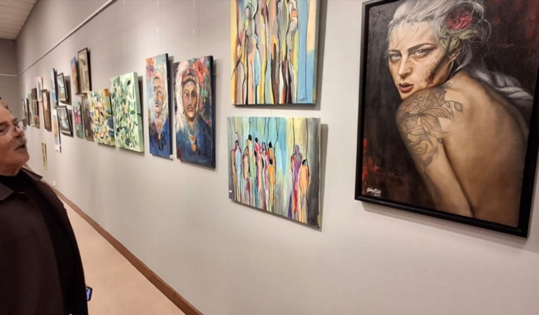 Mor Sanat’tan Ayvalık’ta “Yansıma” Sergisi