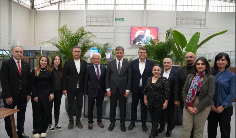 Cittaslow Ulusal Ağ Toplantısı öncesi Başkan Tugay’a ziyaret 