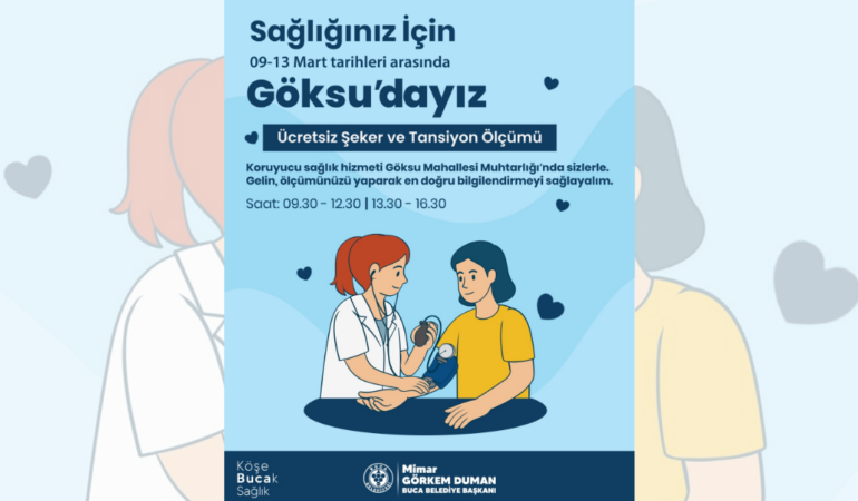 Buca’da köşe bucak sağlık projesi başlıyor