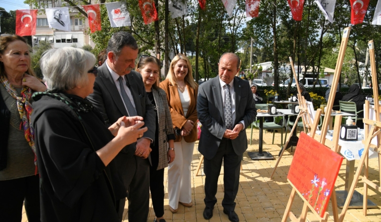 Emekli Kafe’de anlamlı sergi