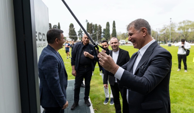 Spor istasyonlarının dördüncüsü Kültürpark’ta açıldı